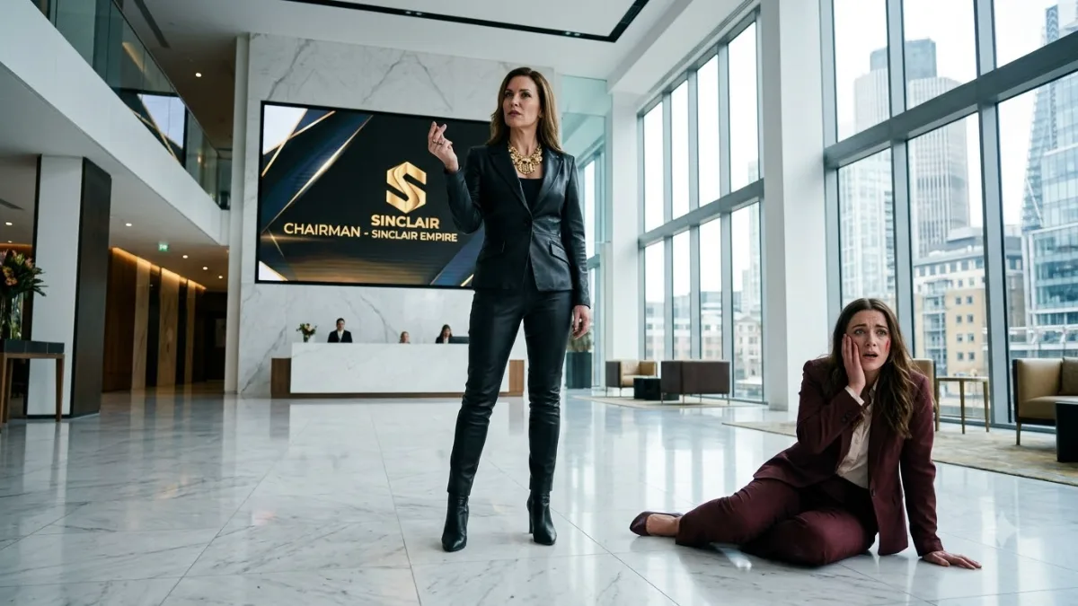 Arrogant Executive Brutally Humiliates Undercover Heiress Before Shocking Chairman Reveal banner
