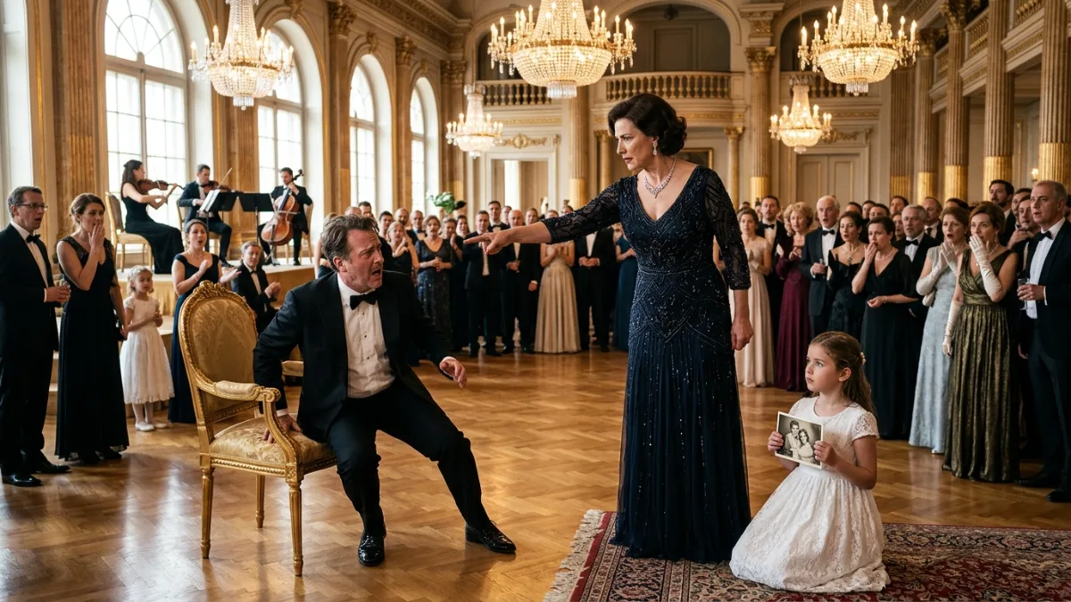 Arrogant Father Slaps Daughter Unconscious At Charity Gala banner