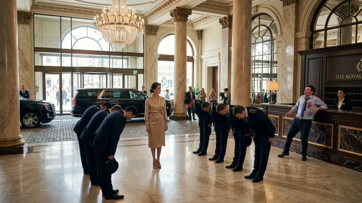 Arrogant Hotel Manager Brutally Assaults Guest In Grand Lobby banner