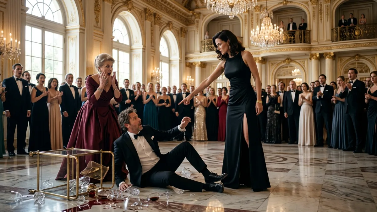 Arrogant Matriarch Slaps Heiress In Chandelier-Lit Ballroom banner