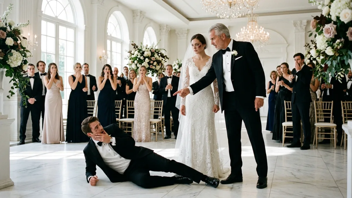 Bride With Bruises Stops Father From Canceling Wedding banner