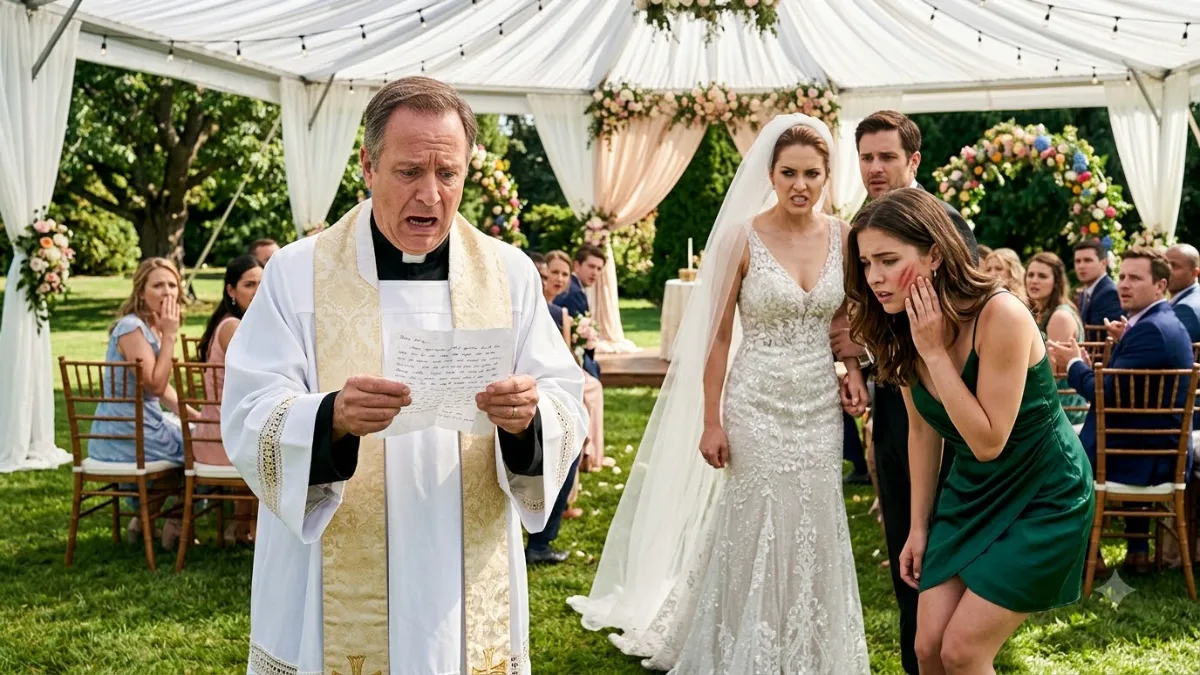 Bridesmaid Brutally Assaulted At Wedding Tent Before Shocking Note Exposes Dark Secret banner
