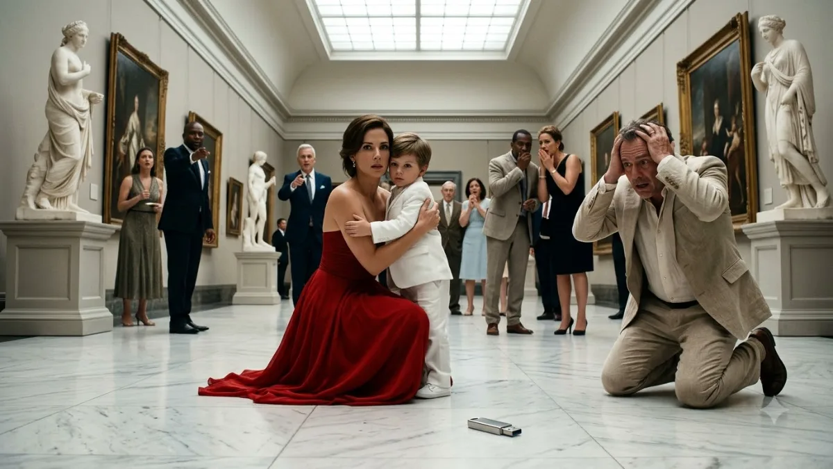 He Pushed Her Son At The Charity Gala Until The USB Dropped banner