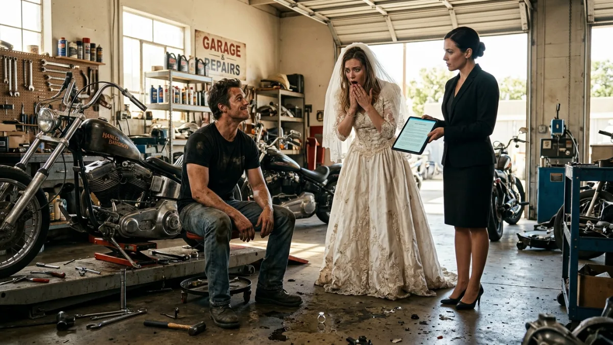 Her Bride Dumped Him in His Garage Until the Tablet Showed His Millions banner