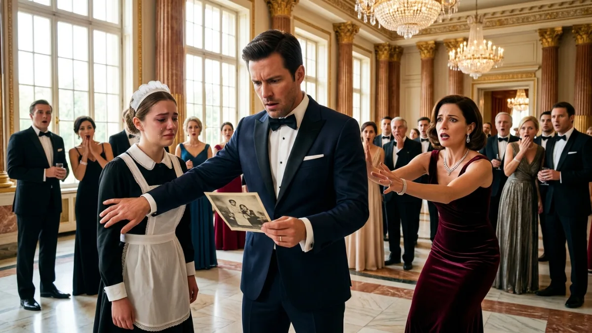 Jealous Heiress Slaps Maid At Gala Before Shocking Reveal banner