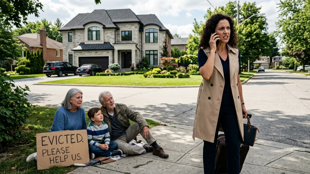 Returning Home She Found Her Elderly Parents Living On The Sidewalk banner