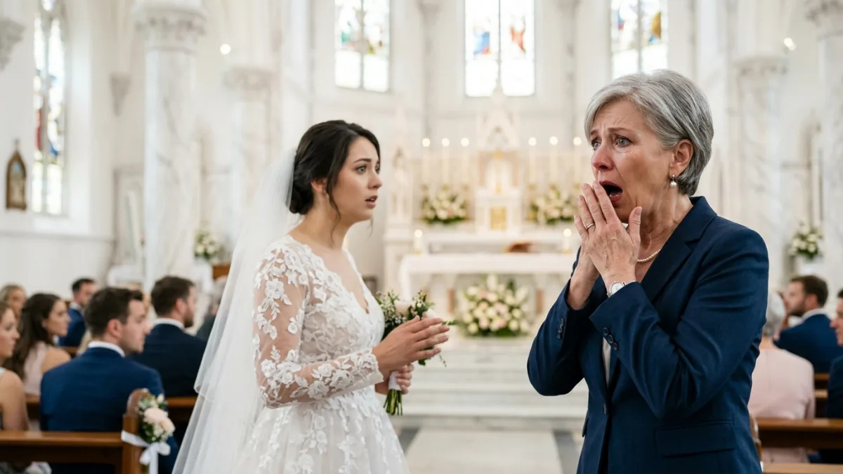 She Ruined Her Son’s Wedding Until She Saw the Bride’s Shoulder Scar banner