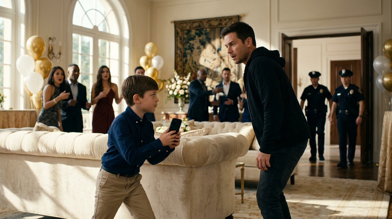 The Brave Little Boy Who Saved an Entire Party banner