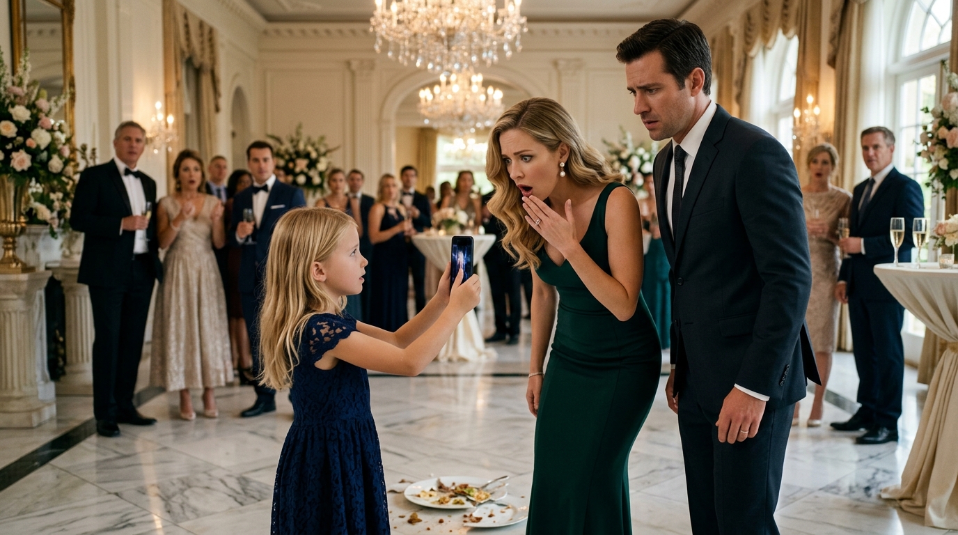 The Little Girl Who Exposed a Terrible Secret at the Party banner