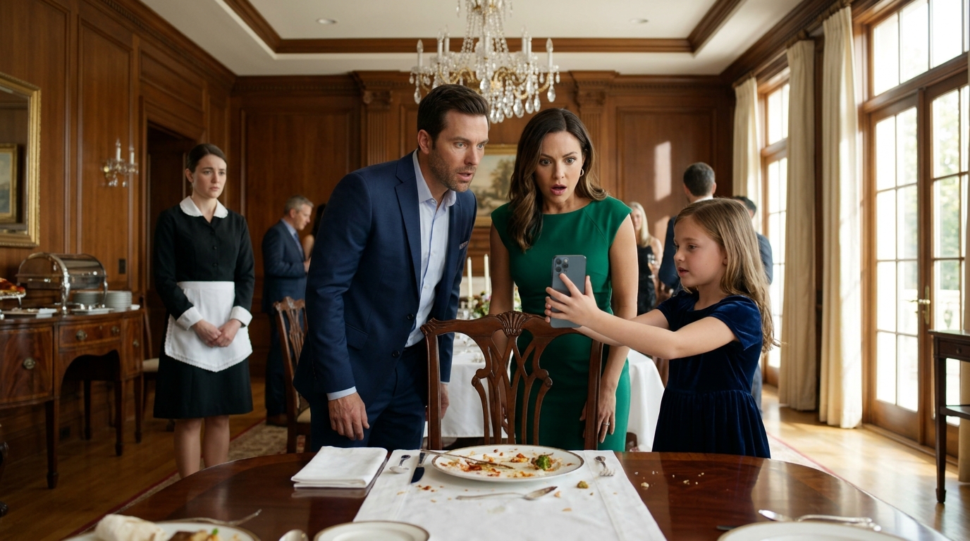 The Little Girl Who Stopped a Dinner Before It Was Too Late banner