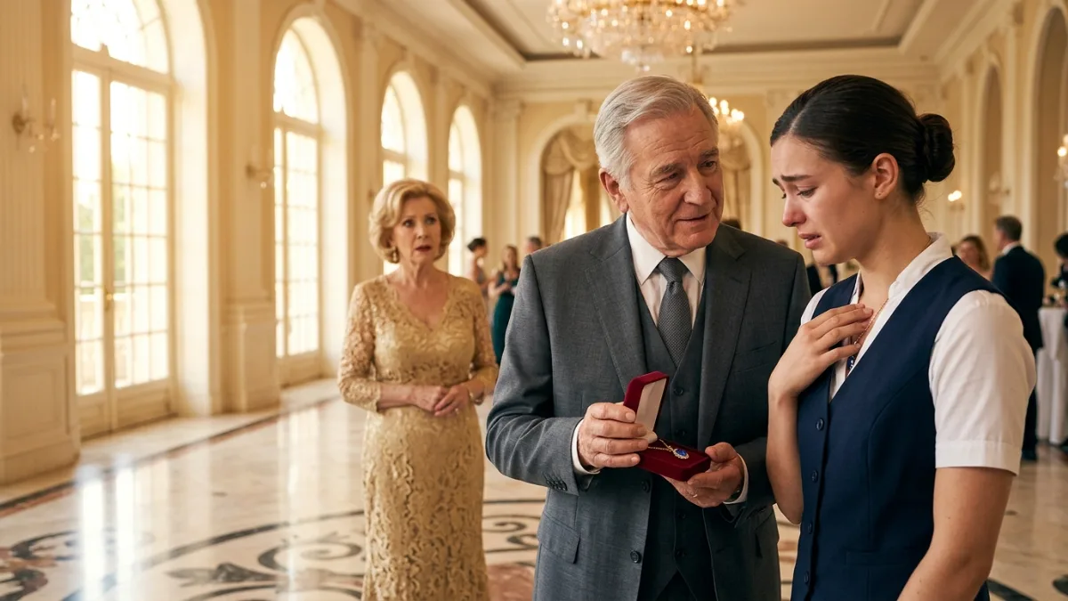 The Maid Whose Pendant Held a Family Secret banner