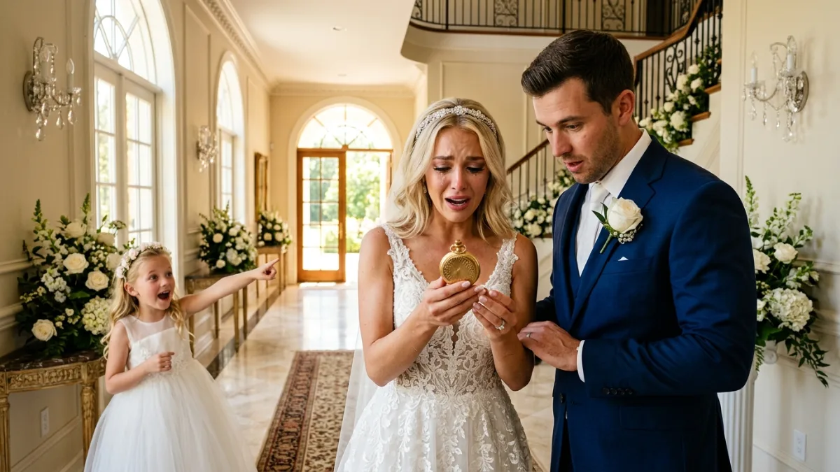 The Missing Pocket Watch At The Wedding banner