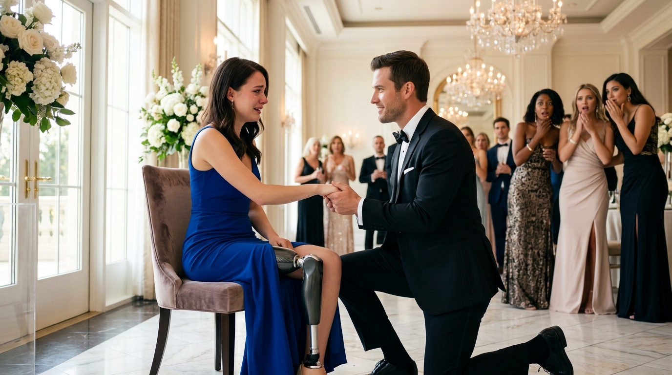 The Prosthetic Leg Reveal That Changed Every Heart in the Room banner