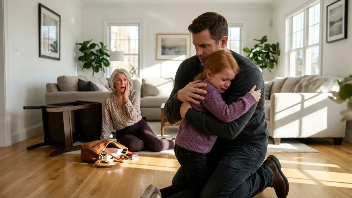 The Stolen Purse In The Living Room banner