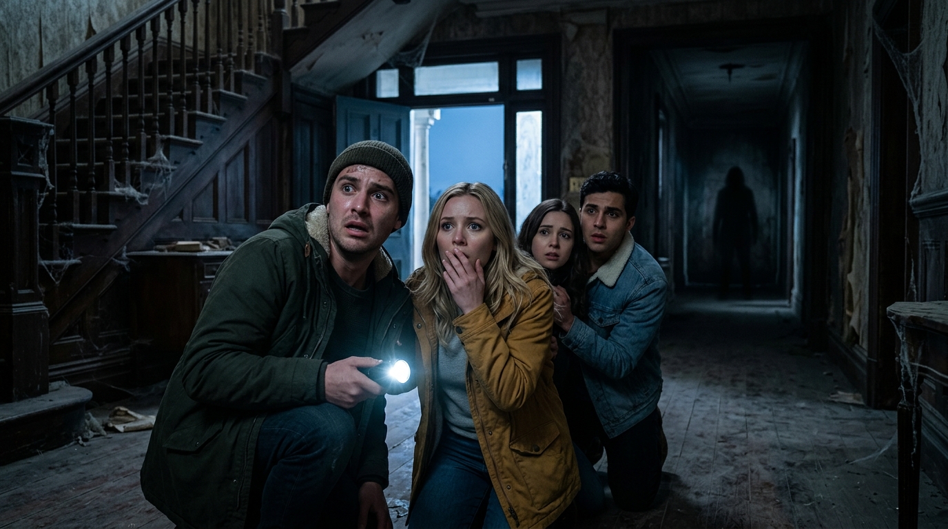 They Threw a Party in an Abandoned House… Then They Realized They Weren't Alone! banner